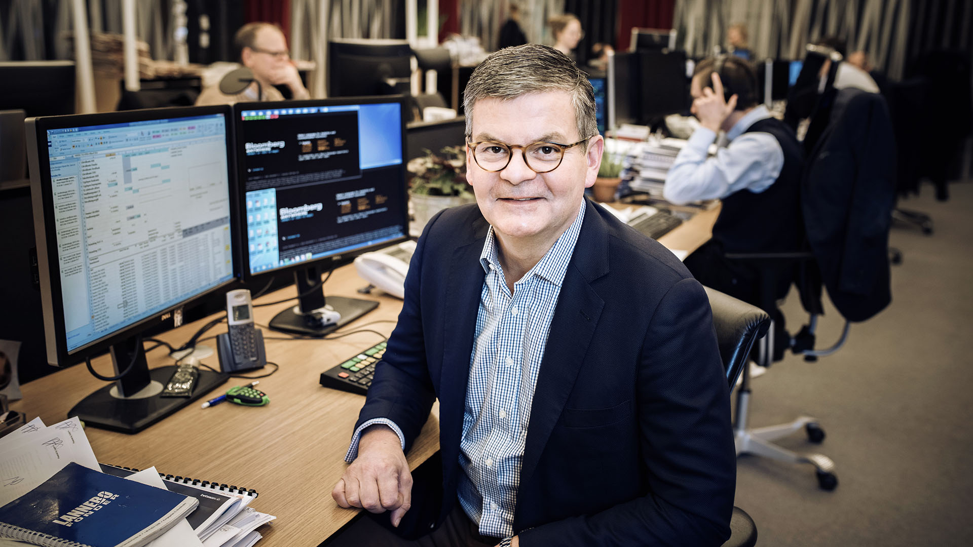 Göran i förvaltarrum