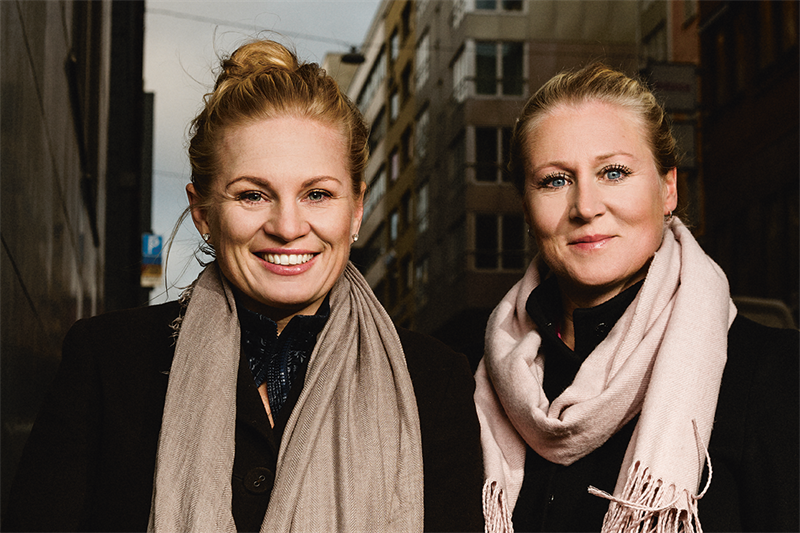 Karin Haraldsson och Katarina Carlsson, Lannebo