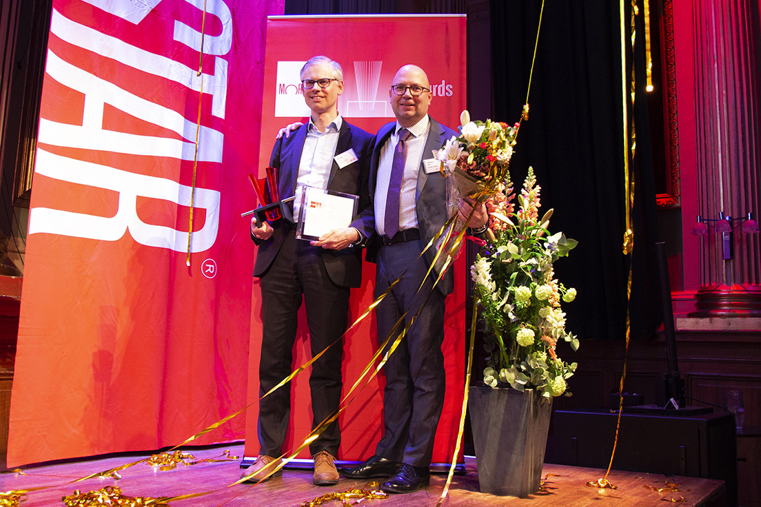 Martin och Johan på scenen 400×267