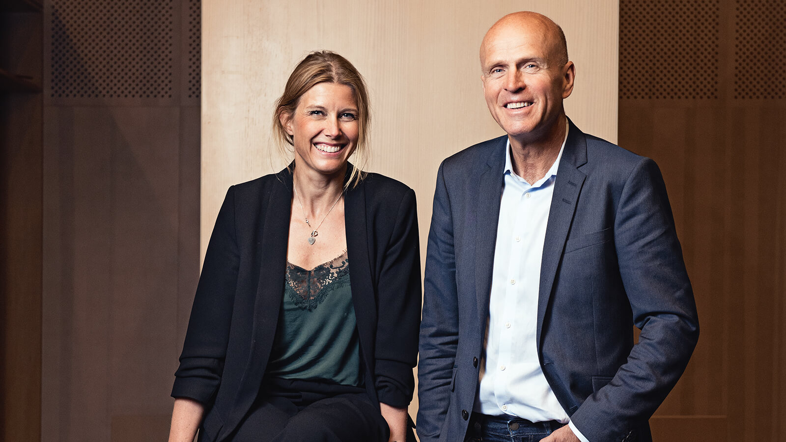 Charlotta Faxén och Peter Lagerlöf, Lannebo Fonder