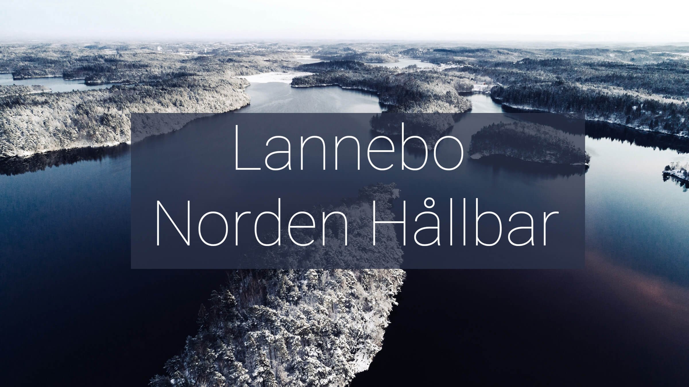 Lannebo Norden Hållbar